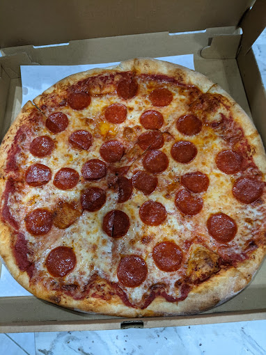 Pepperoni pizza from Palumbo Pizza Hampden Township